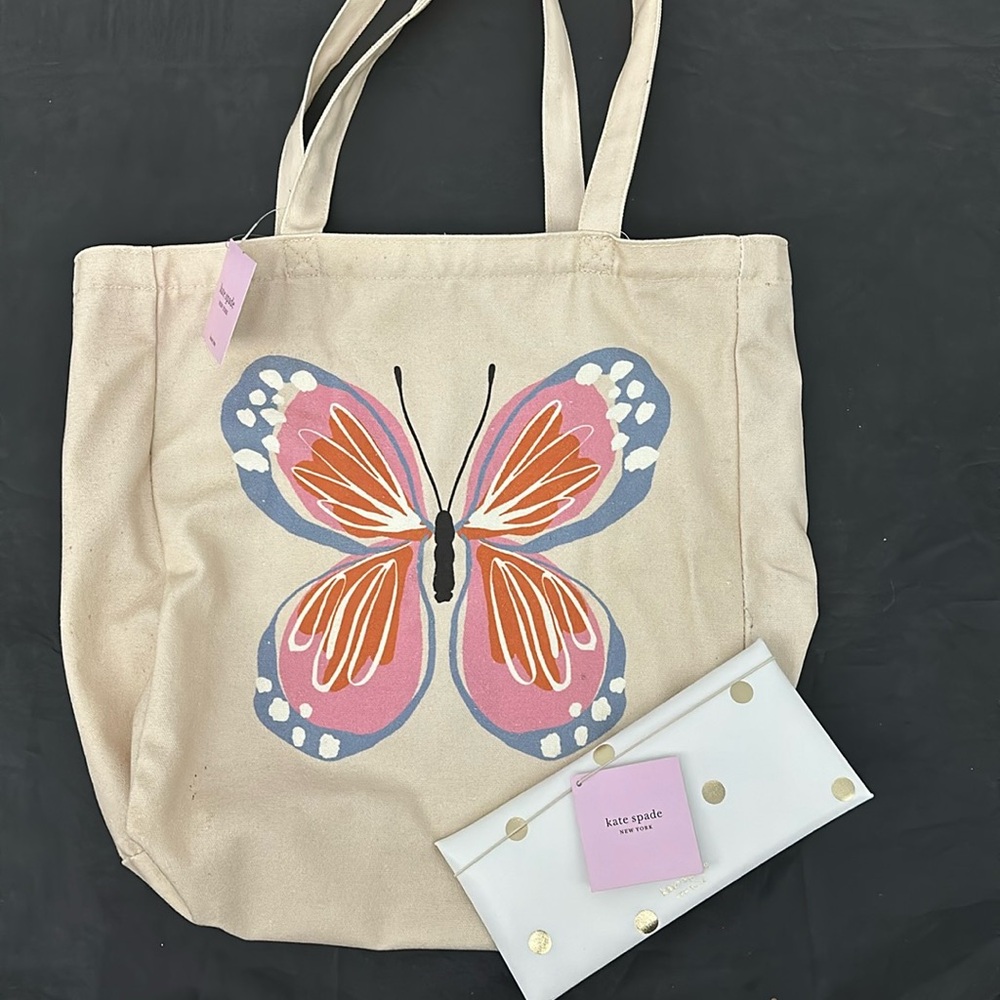 Kate Spade Canvas Tote